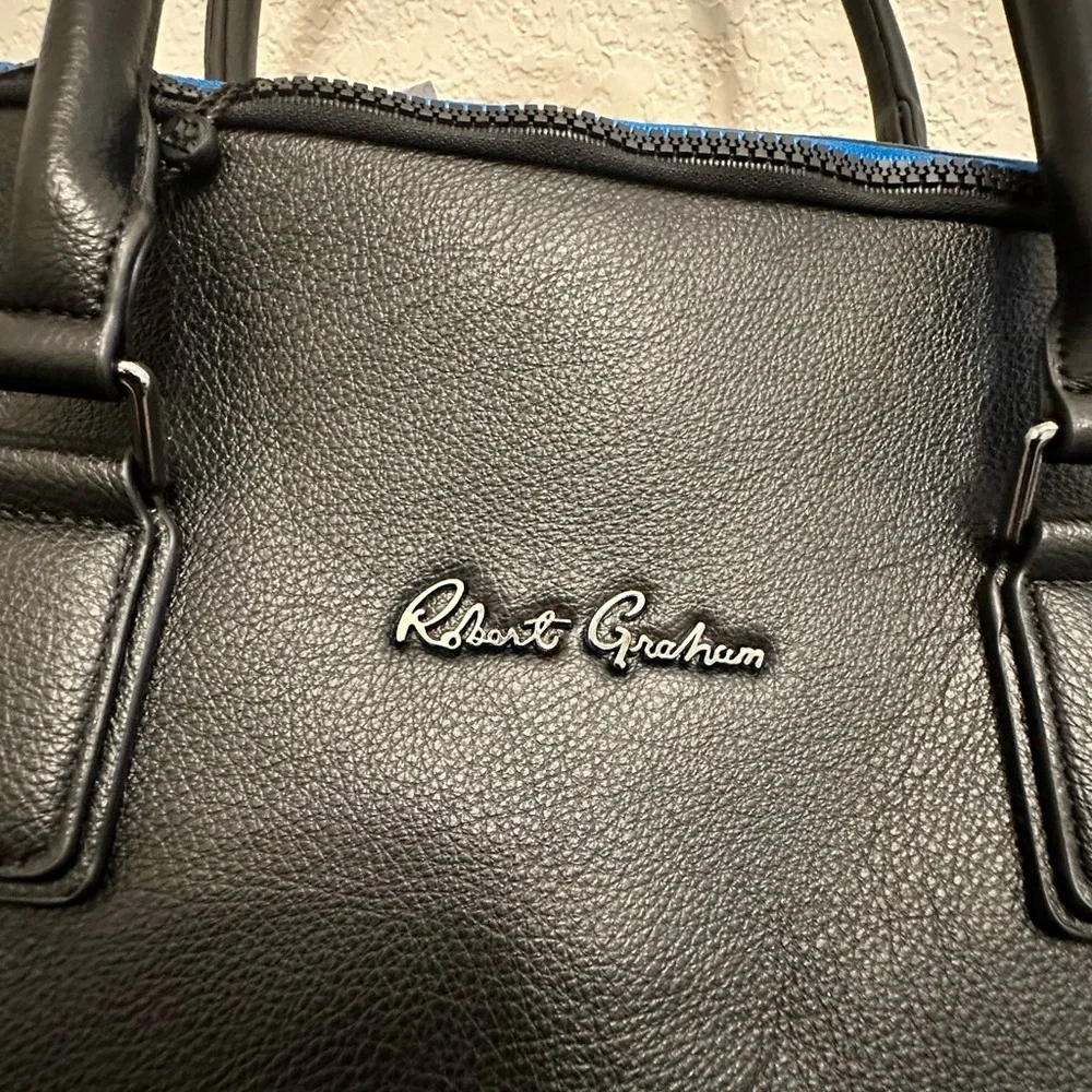 NEW! Robert Graham Black Convertible Weekender Bag
